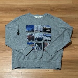 H&M Gray Graphic Men's Sweatshirt